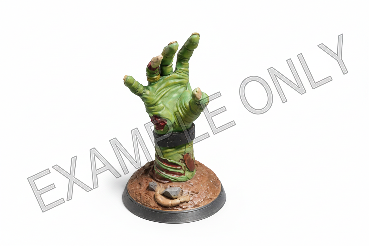 Zombie Hand Controller Holder (Paint-It-Yourself Edition)