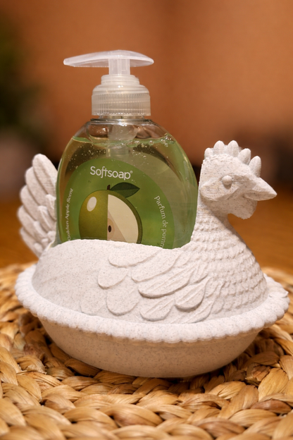 Standard Size Hen on Nest Soap Holder
