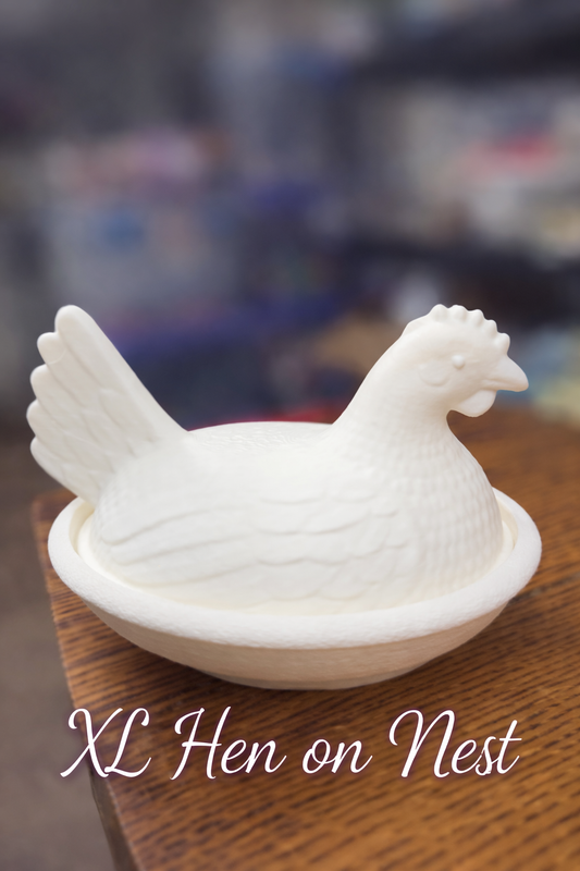 Hen on Nest – 3D Printed Decor & Functional Holder