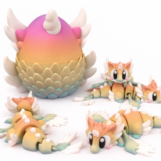 Celestial Egg with Dragon