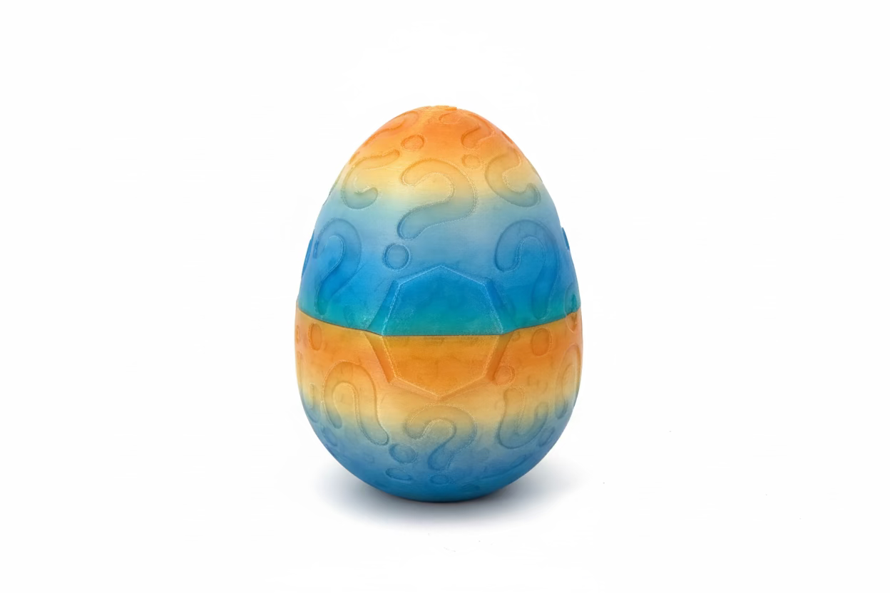 Small Mystery Egg with Dragon