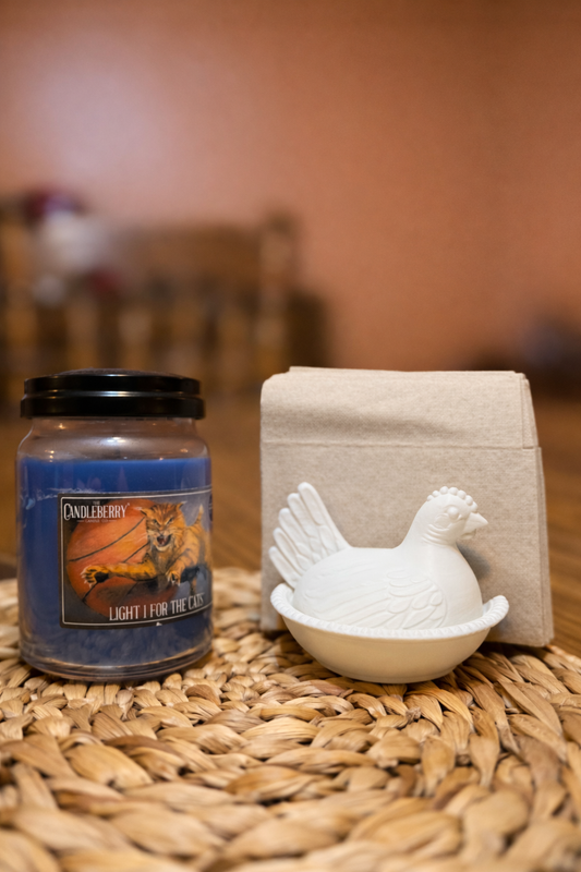 Hen on Nest Napkin Holder