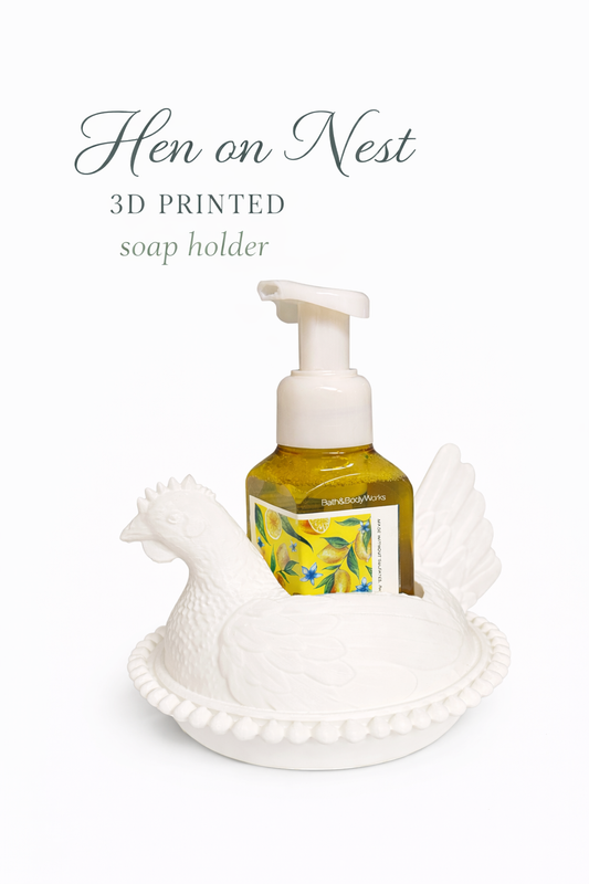 Hen on a Nest Hand Soap Holder