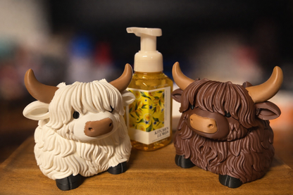 Highland Cow Hand Soap Holder