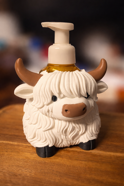 Highland Cow Hand Soap Holder