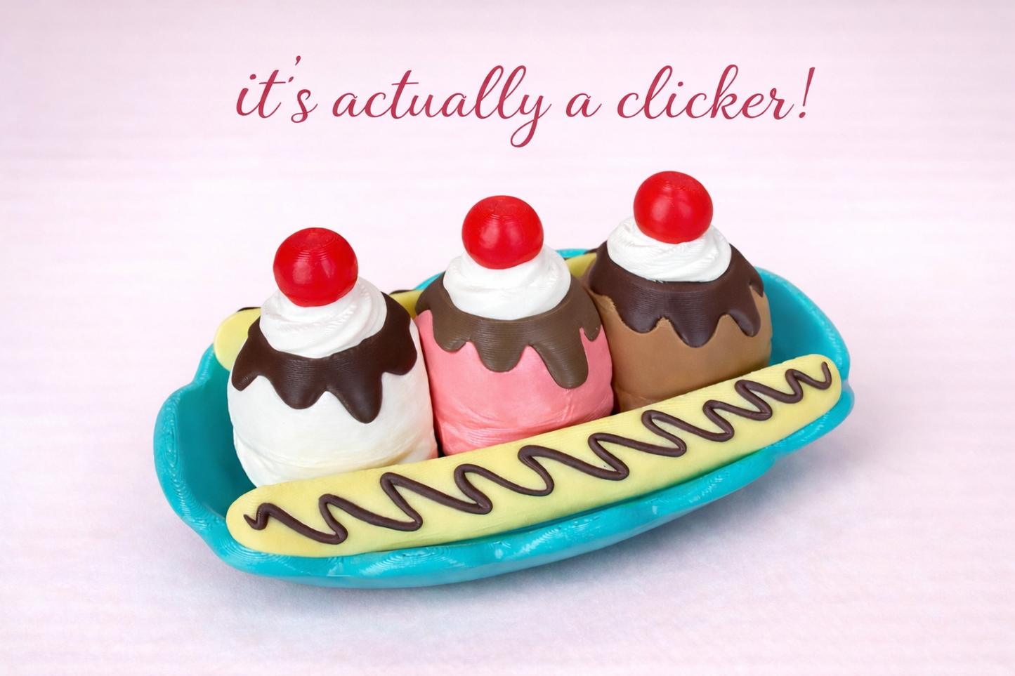 Banana Split Dessert Clicker