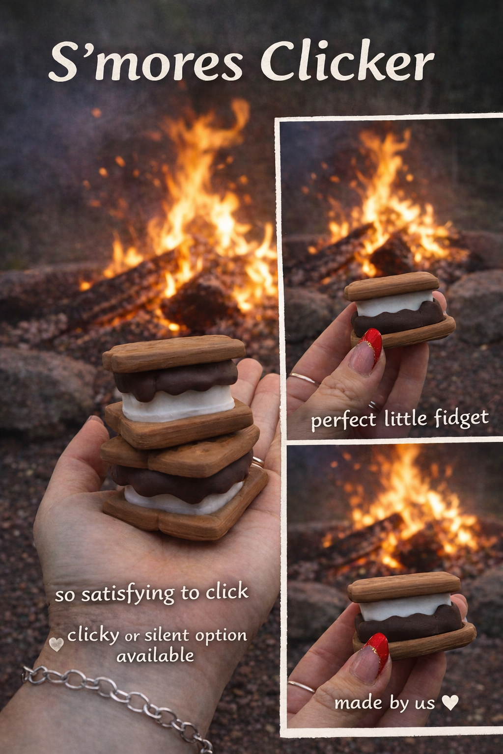 S’mores Clicker Fidget