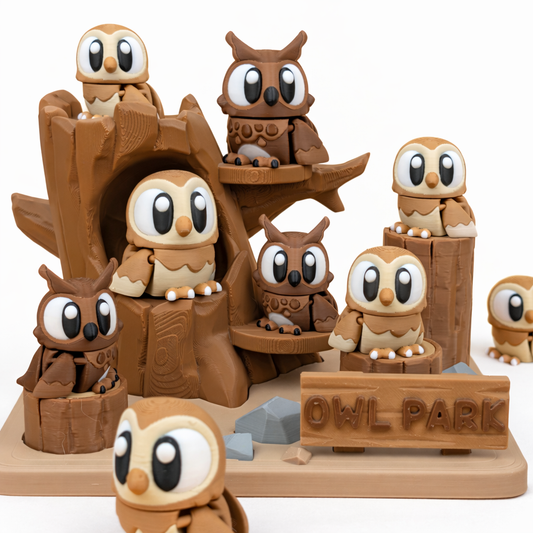 Owl Park Playset