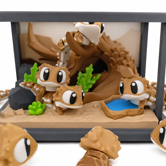 Bearded Dragon Playset