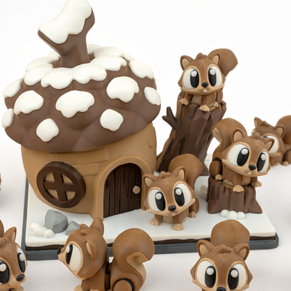The Squirrel House Playset