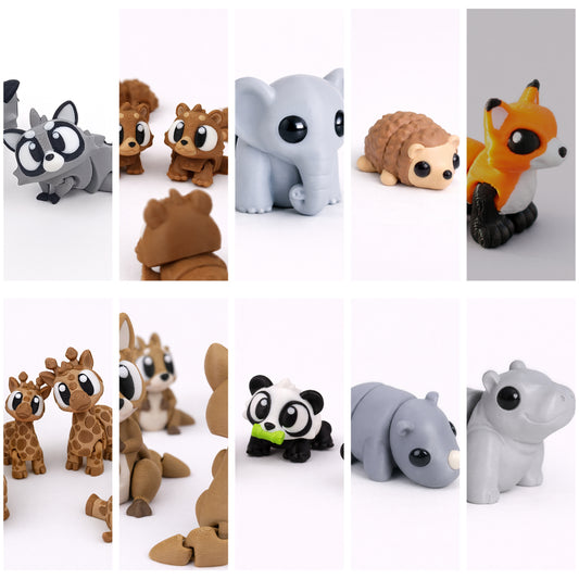 Wild & Woodland Animals Mystery Minis