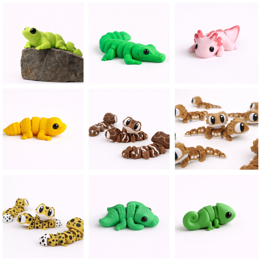 Reptiles and Critters Mystery Minis