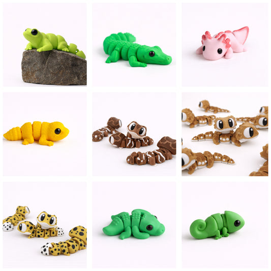 Reptiles and Critters Mystery Minis