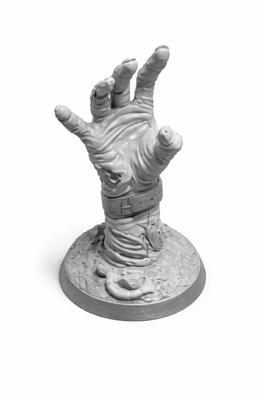 Zombie Hand Controller Holder (Paint-It-Yourself Edition)