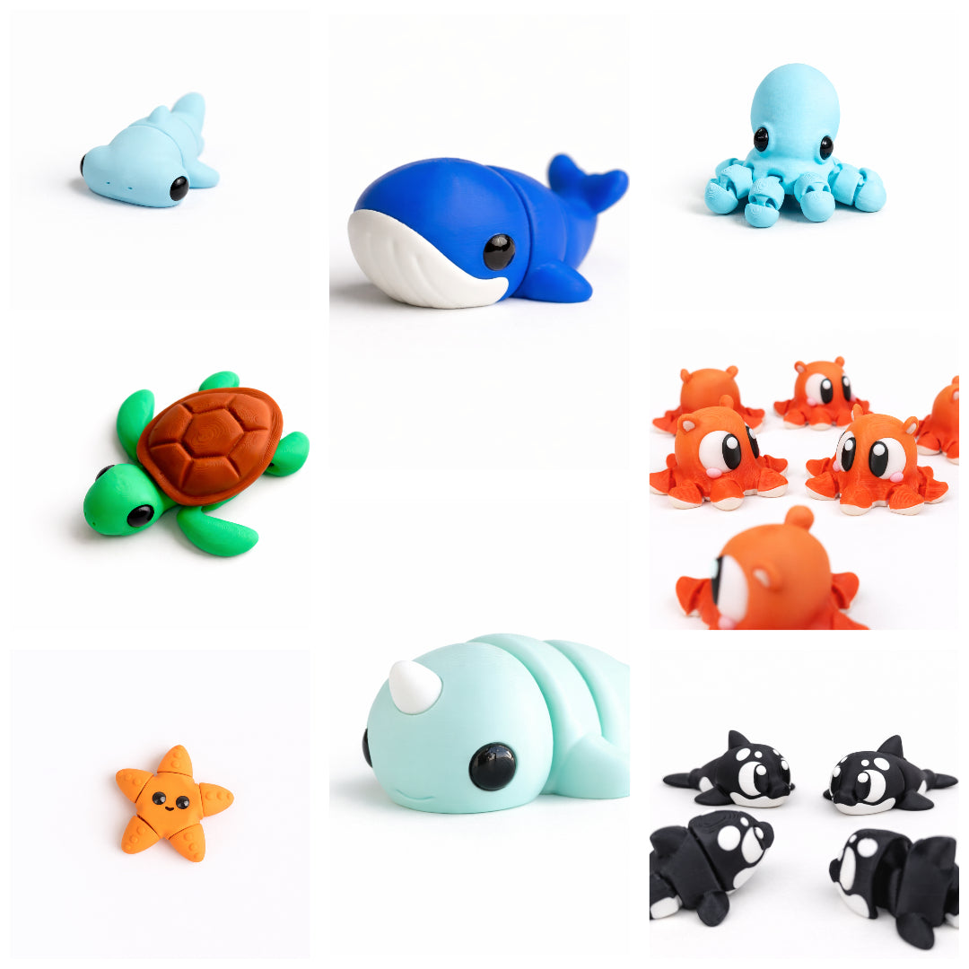 Ocean & Sea Creature Mystery Minis
