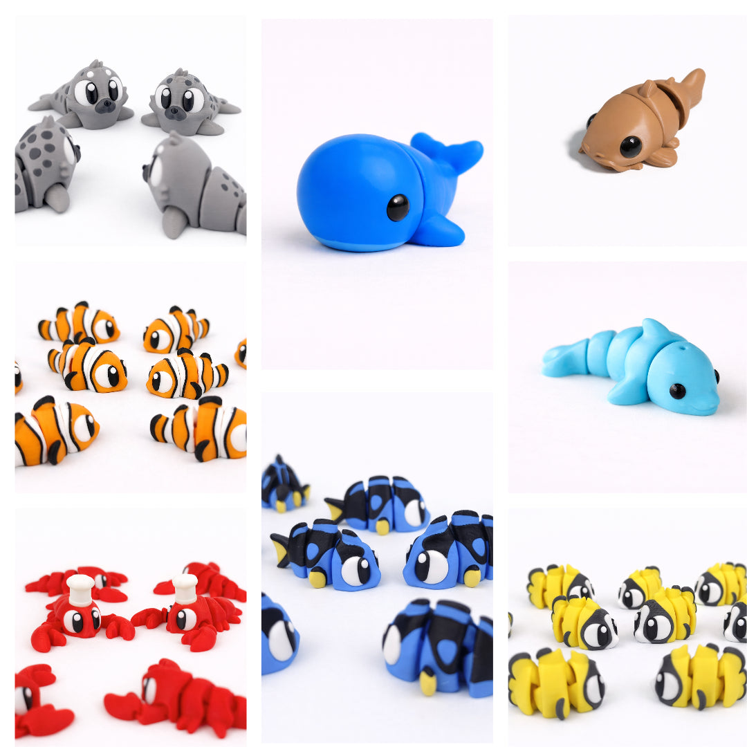 Ocean & Sea Creature Mystery Minis