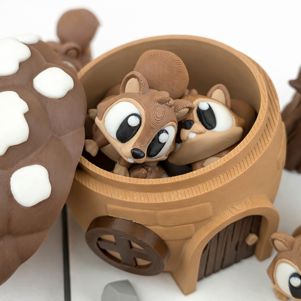 The Squirrel House Playset