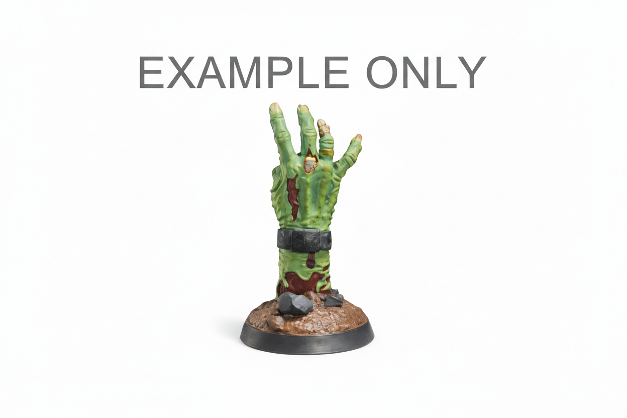 Zombie Hand Controller Holder (Paint-It-Yourself Edition)